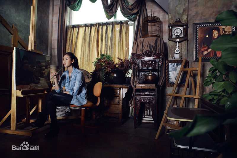 赵柯(Karina Zhao)拍杂志