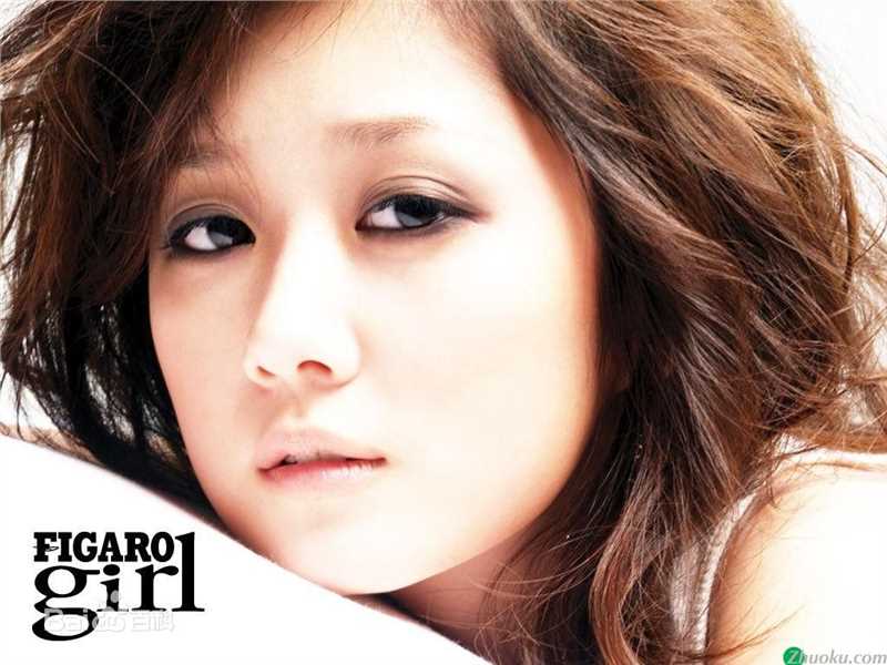 张娜拉()不同表情的照片前后照片