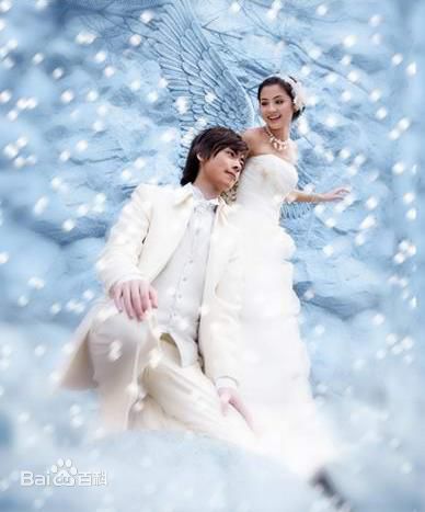 陈家乐(Carlos Chan、Chan Ka Lok)婚纱照前后照片