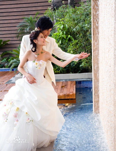 陈家乐(Carlos Chan、Chan Ka Lok)婚纱照前后照片
