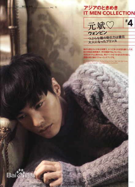 元斌(Won Bin)最新、其他杂志等图集