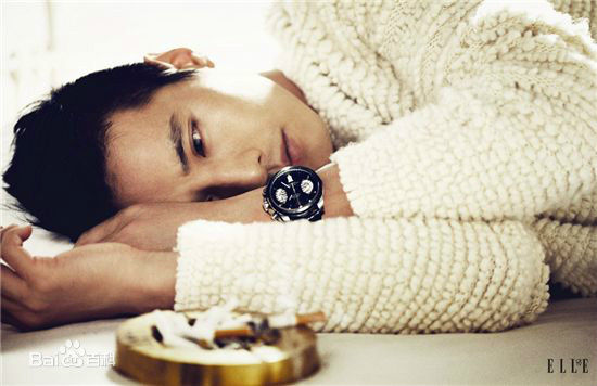 元斌(Won Bin)嘉人Marie Claire、ELLE（2010、2014）前后照片