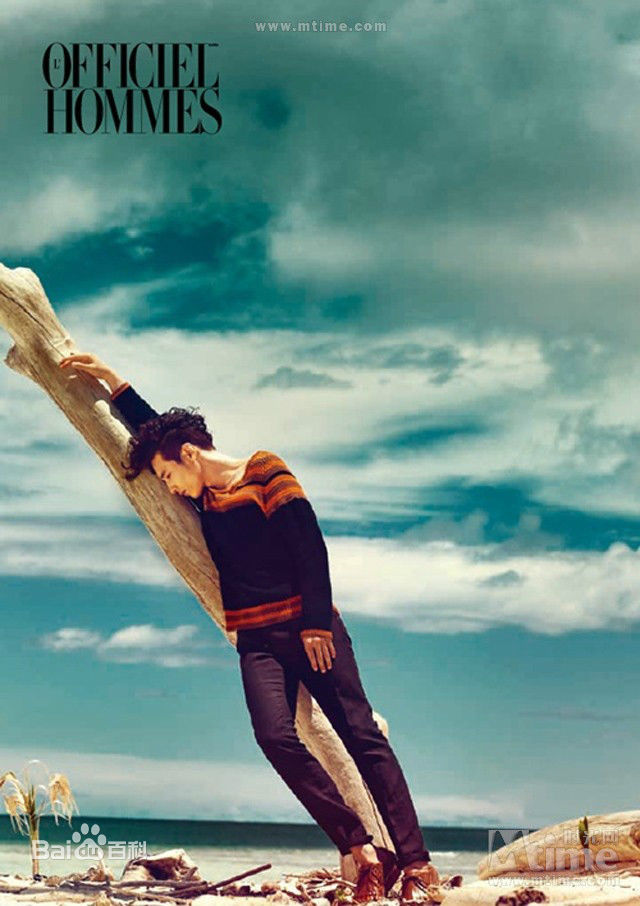 元斌(Won Bin)法国时装男士、美国GQ性感图片图集