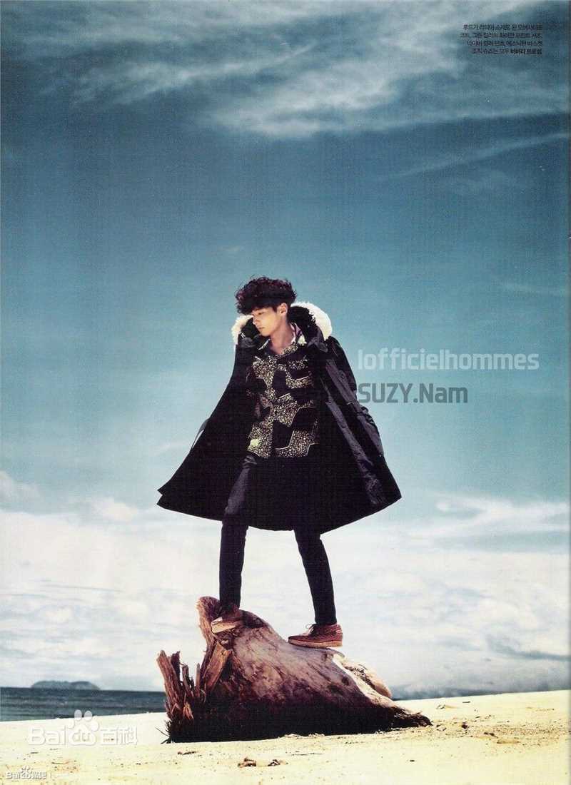 元斌(Won Bin)法国时装男士、美国GQ性感图片图集