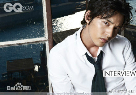 元斌(Won Bin)法国时装男士、美国GQ性感图片图集