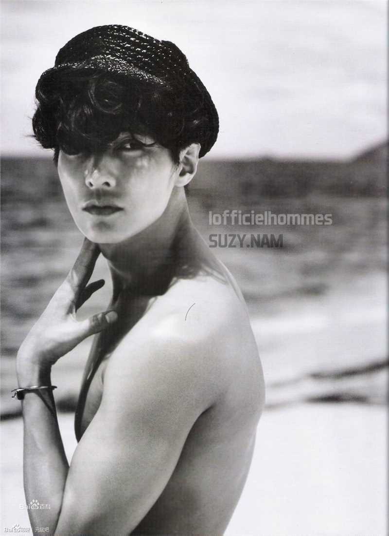 元斌(Won Bin)法国时装男士、美国GQ性感图片图集