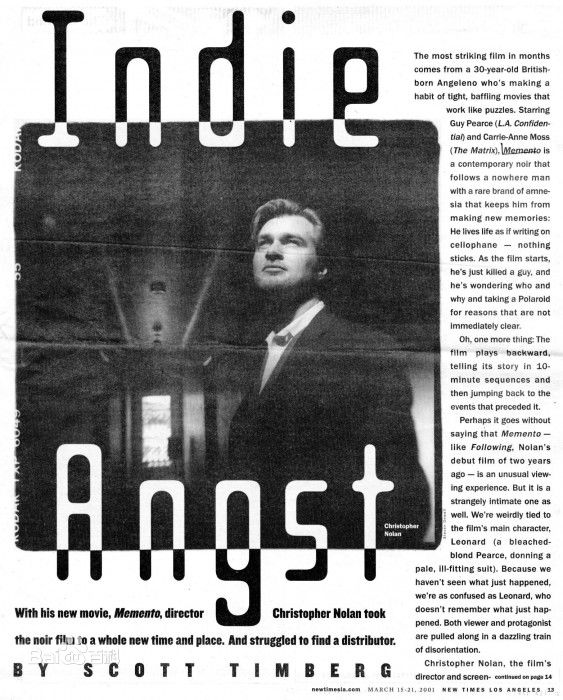 精选克里斯托弗·诺兰(Christopher Nolan)精彩图册