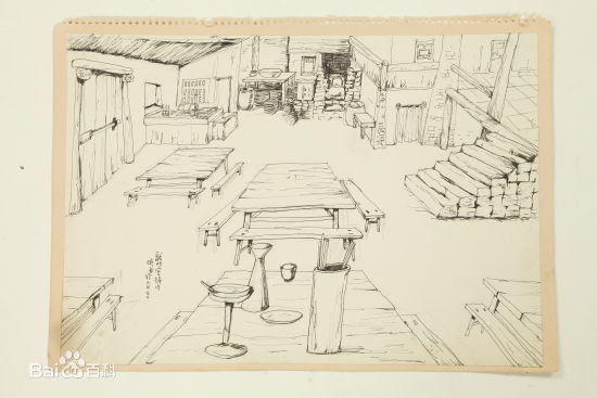 胡金铨(King Hu)分镜图、造型图稿图片图集