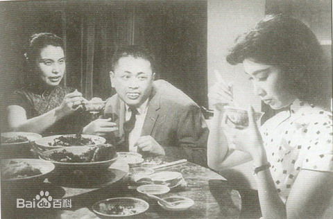 胡金铨(King Hu)演员时代前后照片