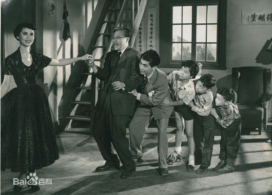 胡金铨(King Hu)演员时代前后照片