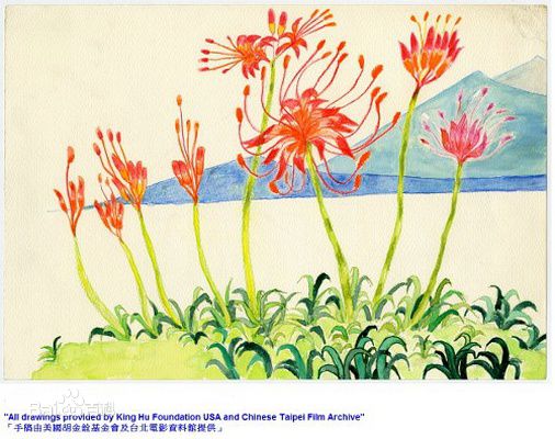 胡金铨(King Hu)张羽煮海前后照片