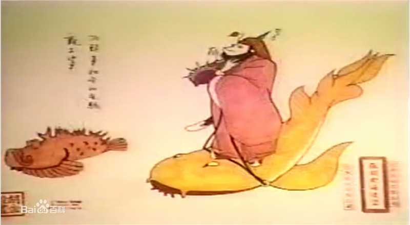 胡金铨(King Hu)张羽煮海前后照片