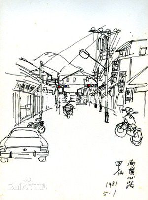 胡金铨(King Hu)画笔下的大陆、台湾、香港前后照片