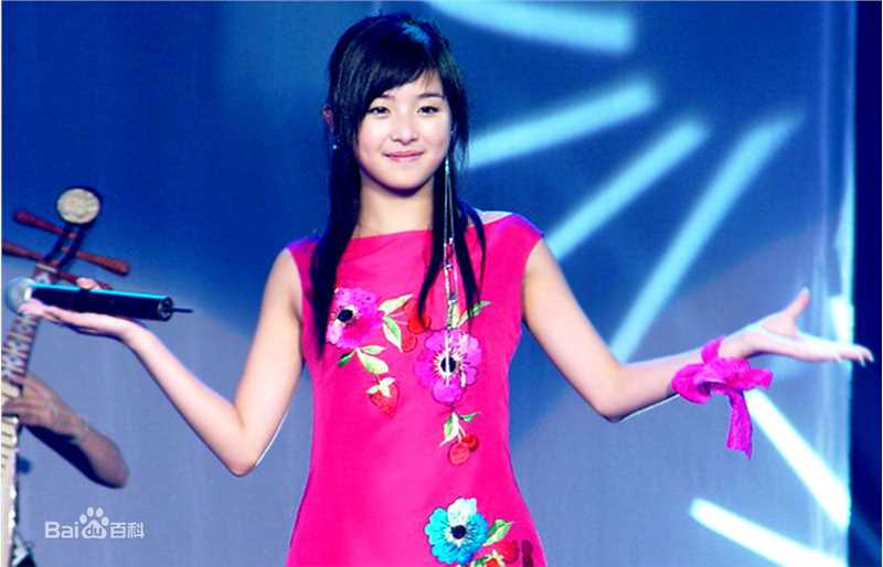 最全张含韵(Baby Zhang)在2004《超级女声》中的壁纸
