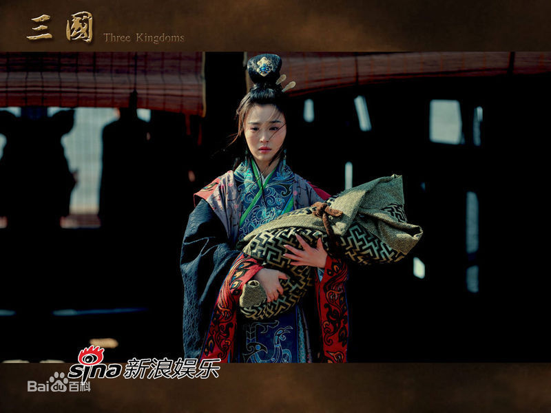 刘竞饰演的大乔生活照