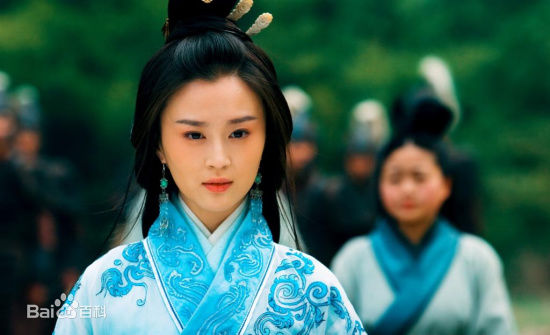 刘竞饰演的大乔生活照