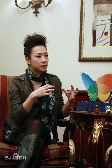 林忆莲(Sandy Lam)2010MSN专访性感图片图集