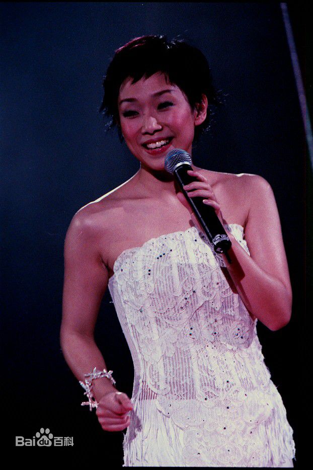 林忆莲(Sandy Lam)2002香港演唱会前后照片