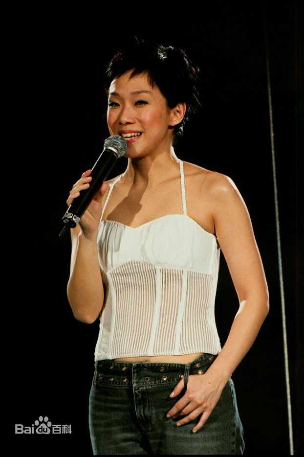 林忆莲(Sandy Lam)2002香港演唱会前后照片
