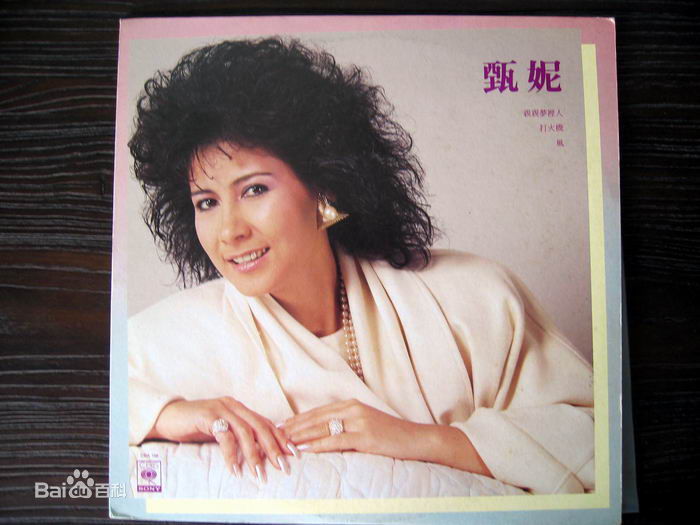 甄妮(Jenny Tseng)CD唱片封套照片图册