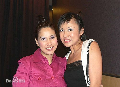 甄妮(Jenny Tseng)合照性感图片壁纸