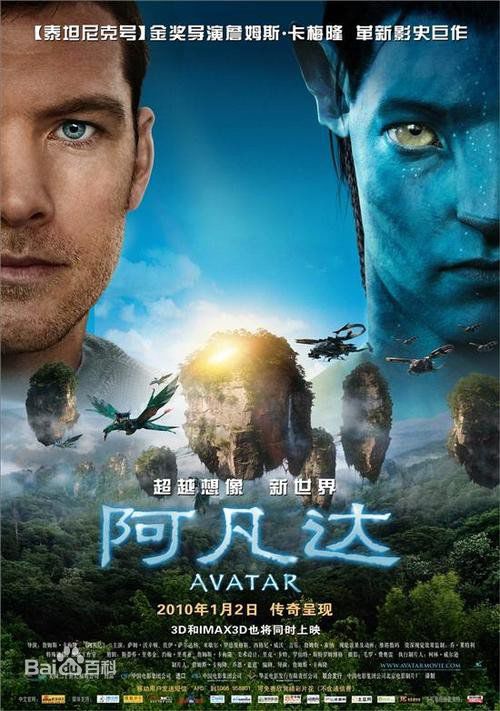 詹姆斯·弗朗西斯·卡梅隆(James Cameron)导演作品《阿凡达》精选海报图册