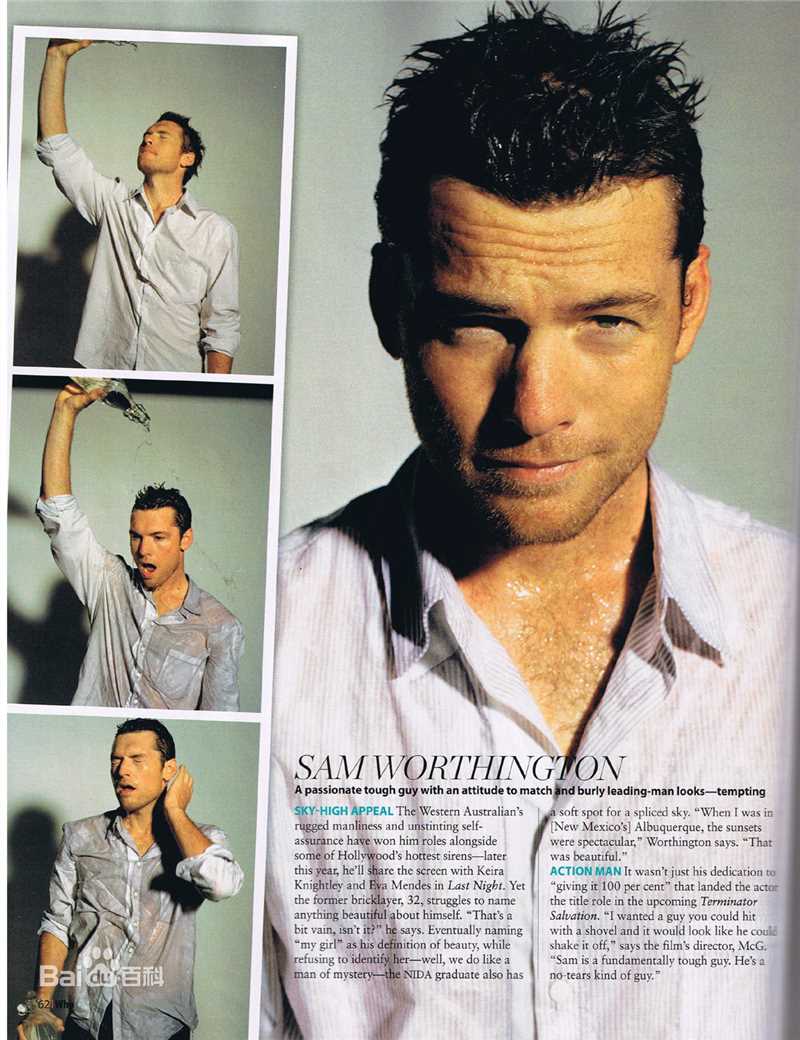 最全萨姆·沃辛顿(Sam Worthington)精彩图册