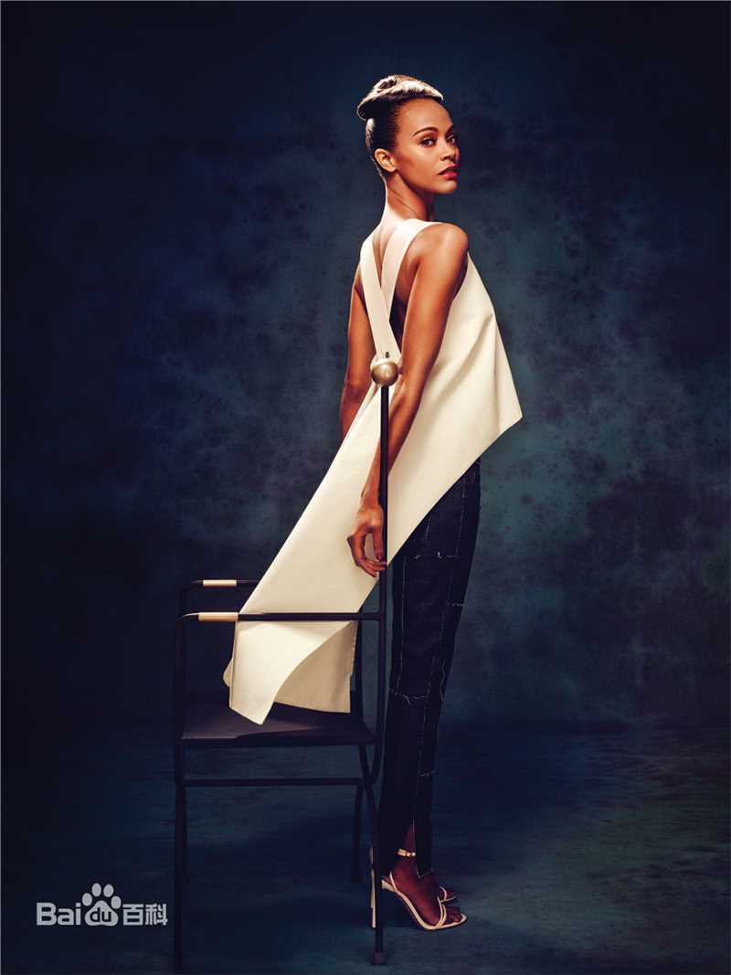 佐伊·索尔达娜(Zoe Saldana)前后照片