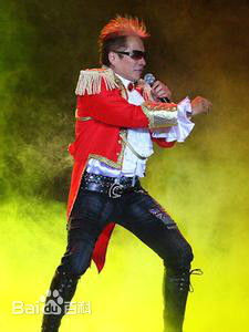 高凌风演出时的图册