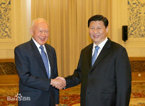 李光耀(Lee Kuan Yew)外交图片图集