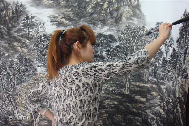 贾妮作品素颜照相册