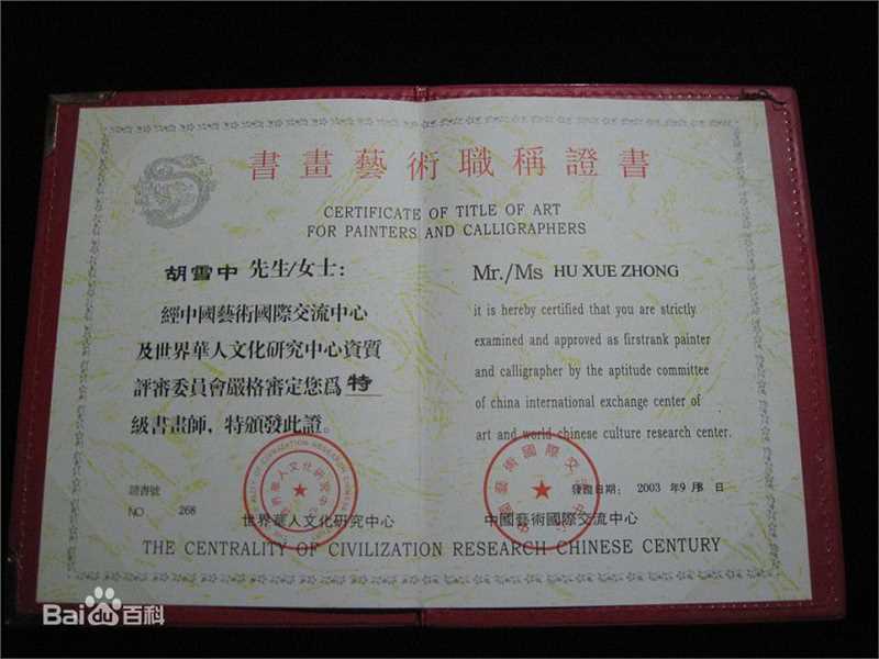 胡瓜部分获奖记录图册