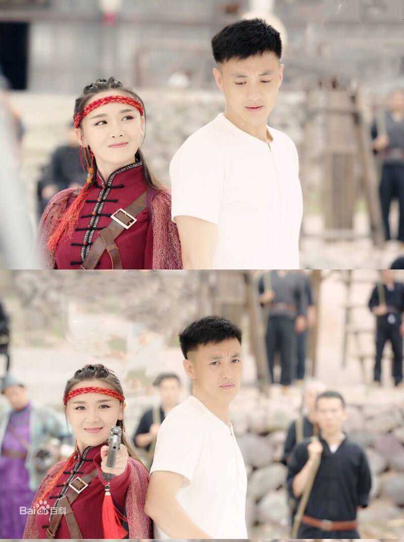 高清梅俪儿在《勇者胜》饰演一面红中的图集