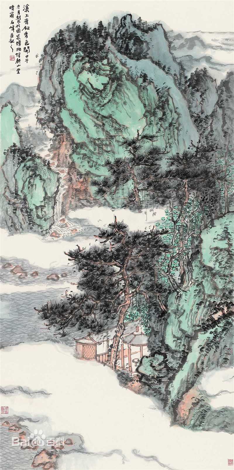 石峰作品前后照片