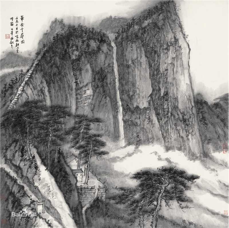 石峰作品前后照片