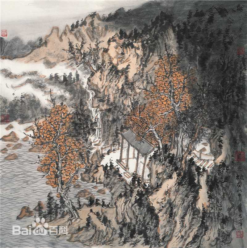 石峰作品前后照片