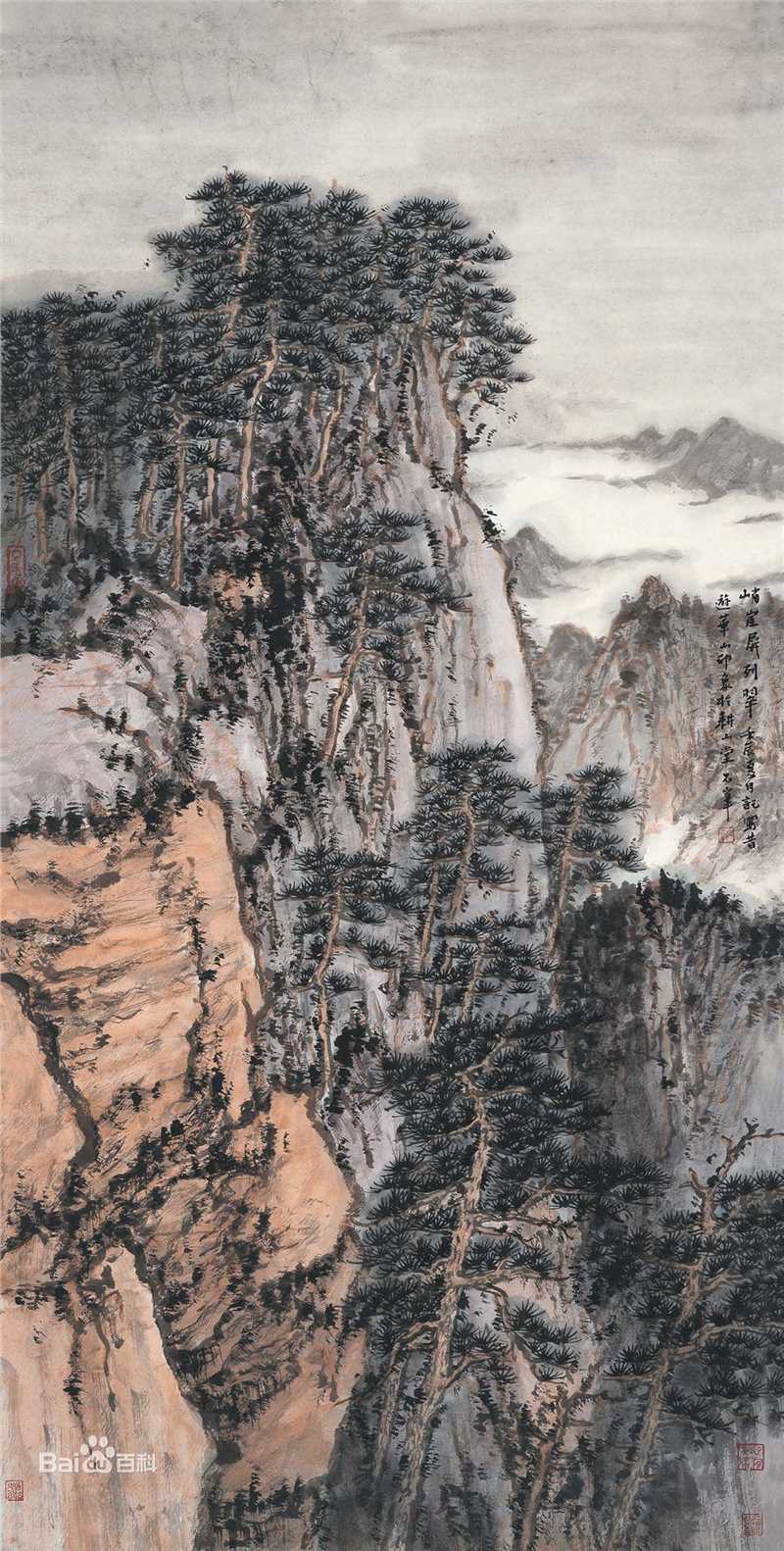 石峰作品前后照片