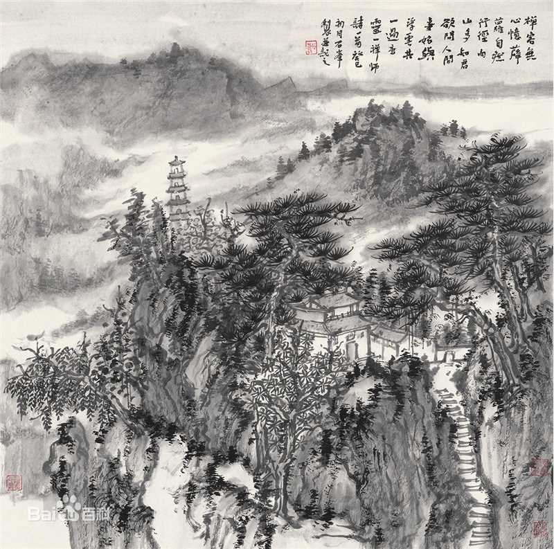 石峰作品前后照片