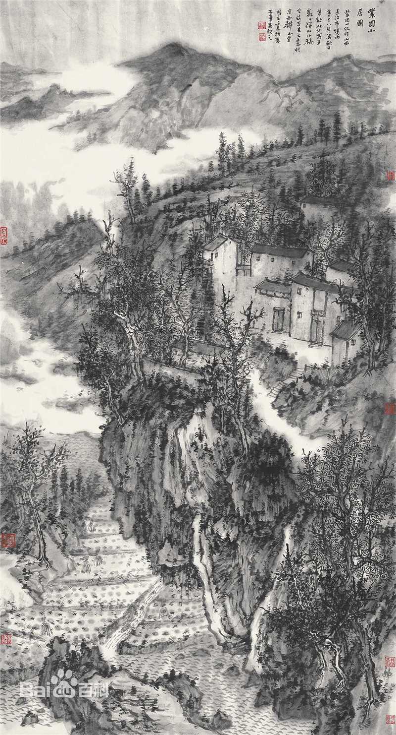 石峰作品前后照片