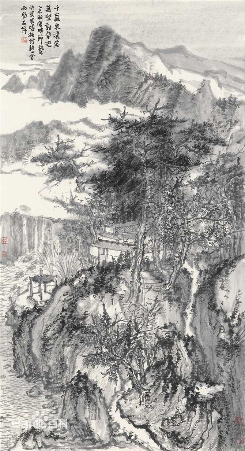 石峰作品前后照片