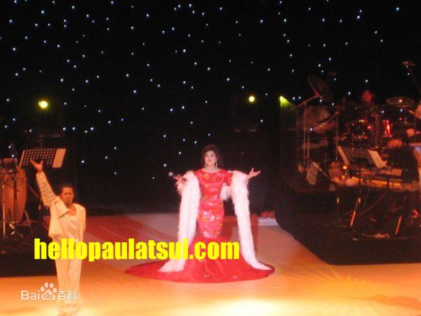 徐小凤(Paula Tsui)演唱会素颜照相册