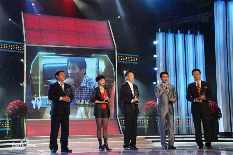 刘忠虎获主持人奖照片前后照片