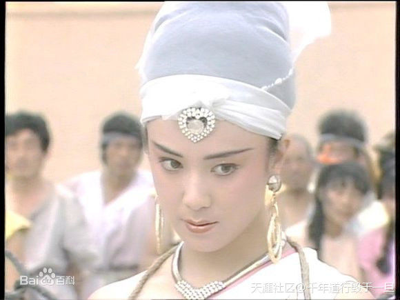 傅艺伟(Yiwei Fu)1990年《封神榜》苏妲己高清剧照