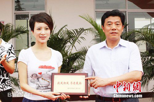 金巧巧(Qiaoqiao Jin)慈善活动性感图片壁纸