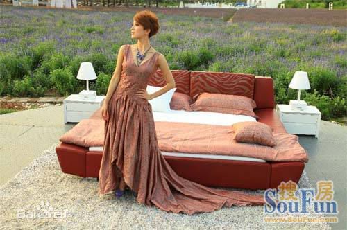 金巧巧(Qiaoqiao Jin)代言古沙家居性感图片图集