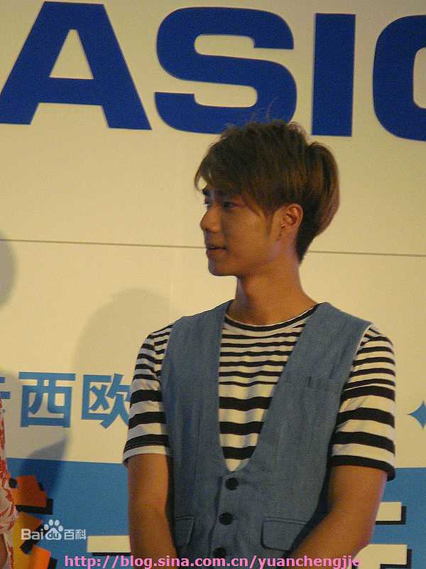 袁成杰(Jerry)2009年CASIO龙之梦宣传活动壁纸壁纸