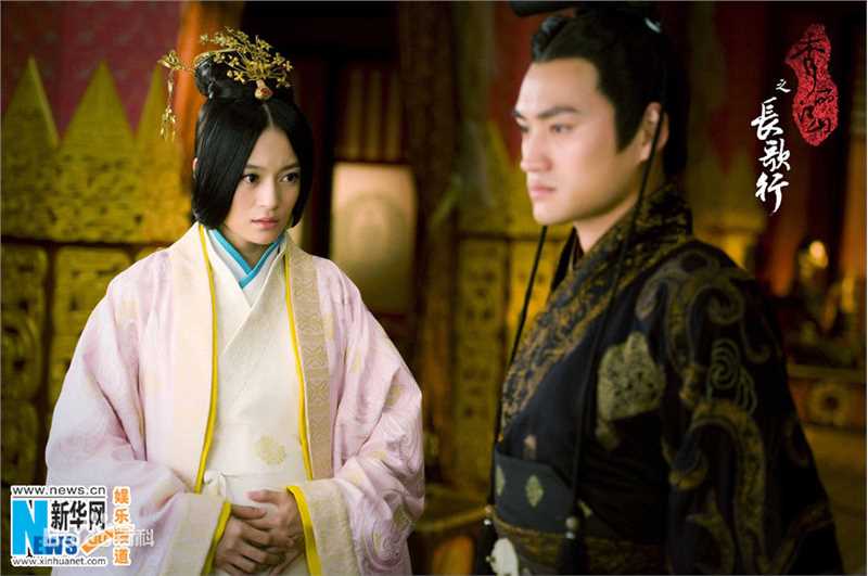 王媛可秀丽江山之长歌行前后照片