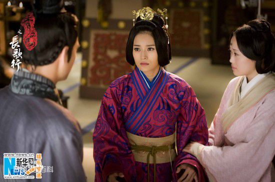 王媛可秀丽江山之长歌行前后照片