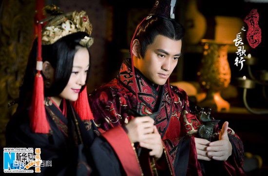 王媛可秀丽江山之长歌行前后照片