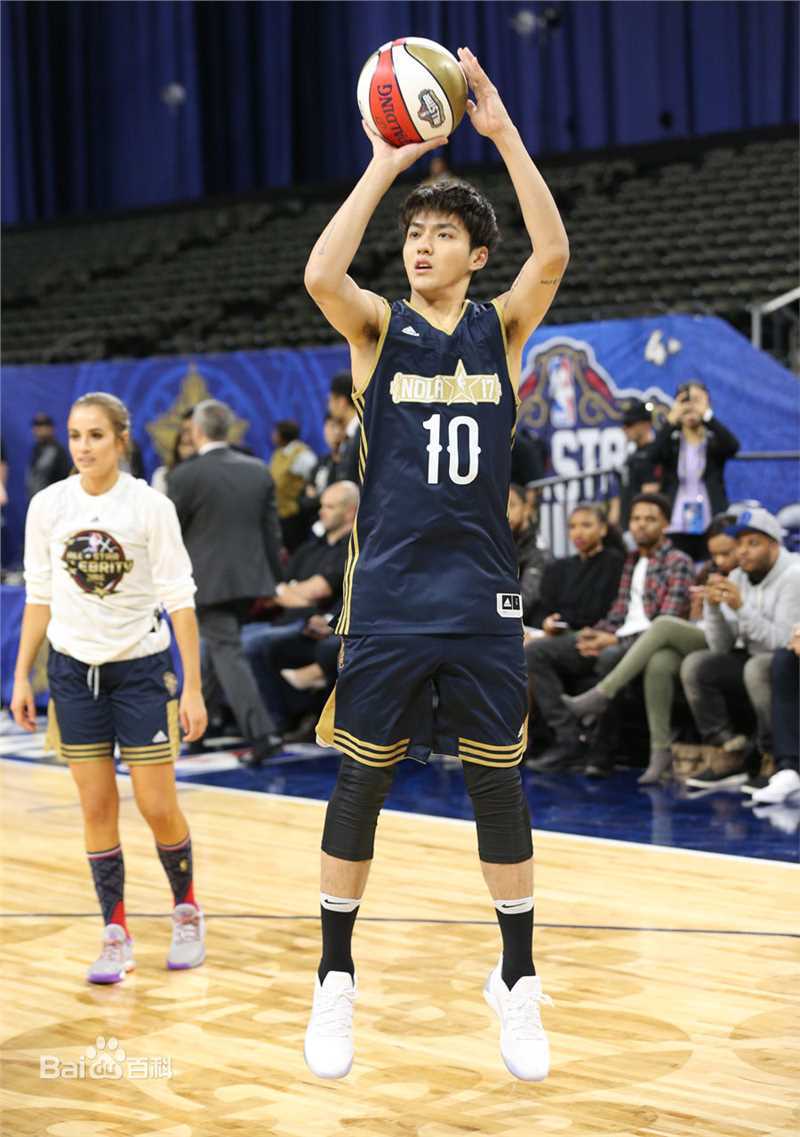 吴亦凡(KRIS)NBA全明星周末赛2016-2017生活照相册